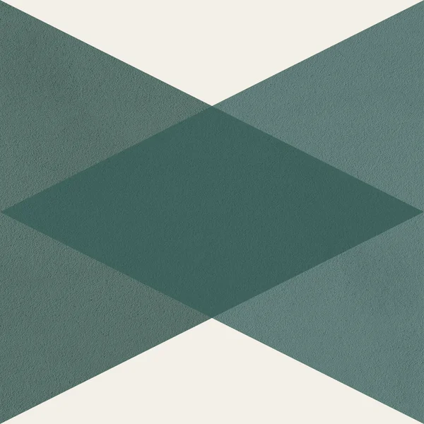Иллюстрация Простого Геометрического Узора Треугольниками Ромбами Оттенках Зеленого Цвета Фоне — стоковое фото