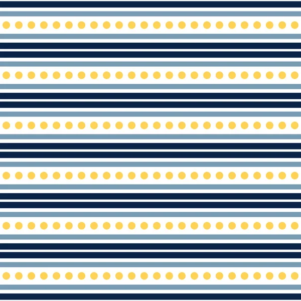 Simple Scandinavian Style Design Navy Blue Light Blue Stripes Yellow — Stock fotografie