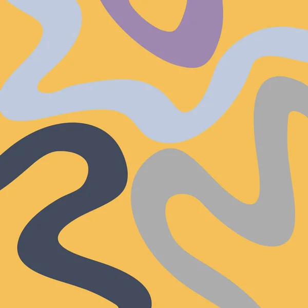 Абстрактний Сучасний Дизайн Мистецтва Барвистими Синіми Фіолетовими Сірими Військово Морськими — стокове фото
