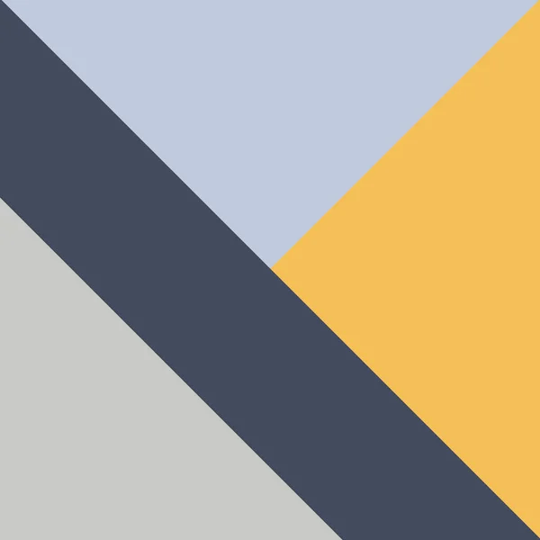 Colorful Geometrical Design Illustration Grey Yellow Light Blue Triangles Navy — Stockfoto