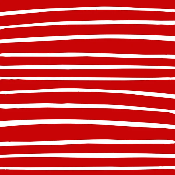 Простая Геометрическая Иллюстрация Белыми Ручными Линиями Красном Фоне — стоковое фото