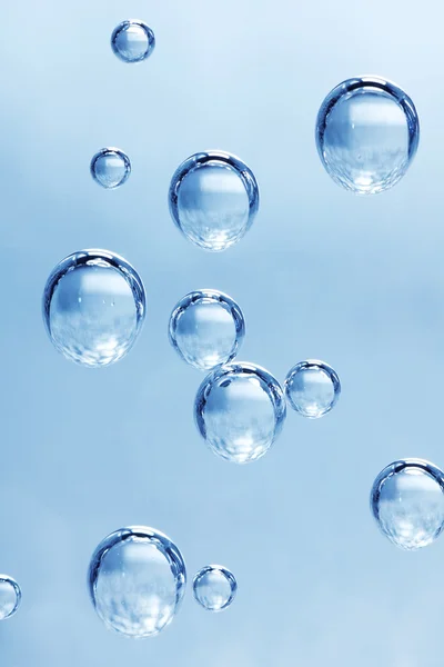 Bulles d'eau minérale — Photo