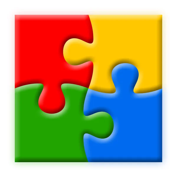 dört renkli boz illüstrasyon