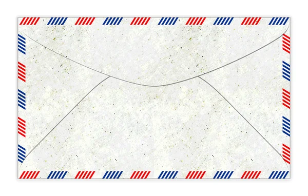 Старомодна ілюстрація конверта повітряної пошти — стоковий вектор