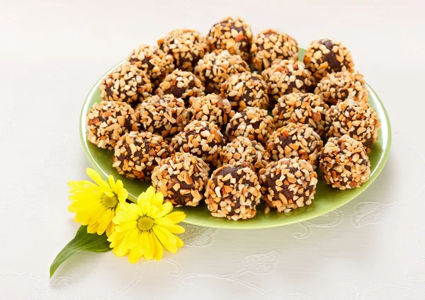 Hazelnuts balls — Stock Photo, Image