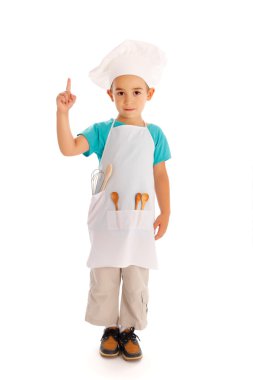 Küçük Şef yukarı dönük