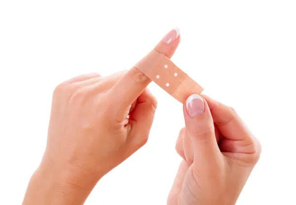 Finger outlet band aid