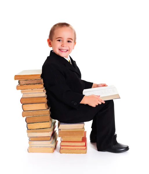 Weisheit steckt in Büchern — Stockfoto