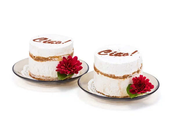 Çırpılmış kremalı pasta — Stok fotoğraf