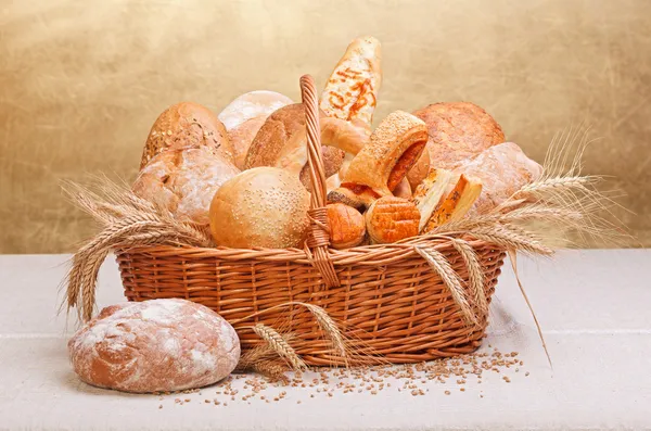 Färska bageriprodukter — Stockfoto