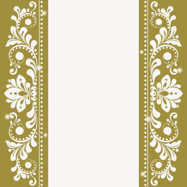 Vektör vintage çiçek arkaplanı