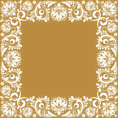 Vektör vintage çiçek arkaplanı