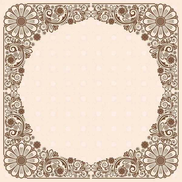 Fond Floral Abstrait Vectoriel — Image vectorielle