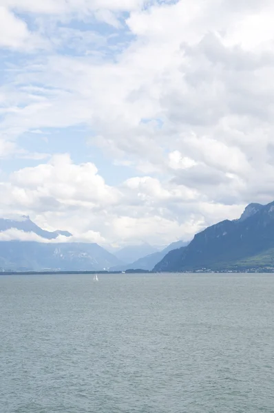 Lago di Ginevra in estate — Foto Stock