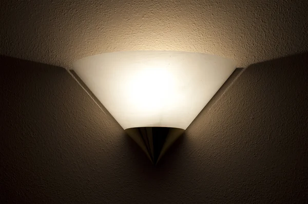 Luz montada en la pared — Foto de Stock