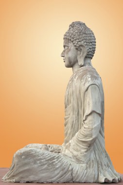 Garden sessizlik Buddha heykeli