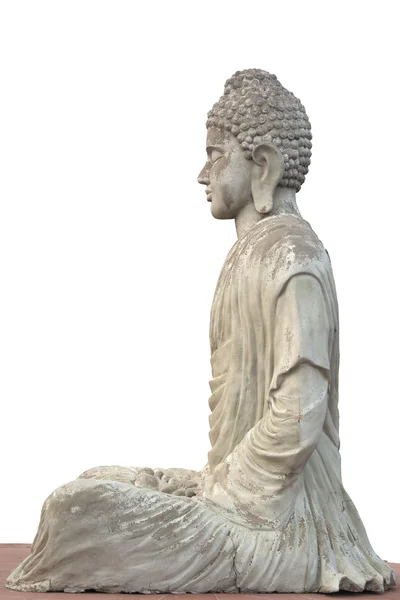 Socha Buddhy v zahrada ticha — Stock fotografie