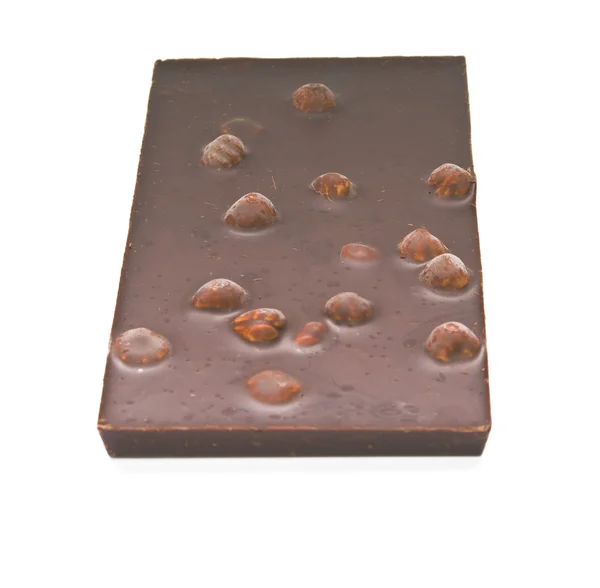 Chocolate com avelãs — Fotografia de Stock