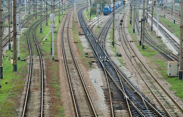 Confusing railway — Stock Photo, Image