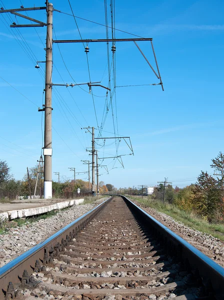 Railroad track — Stock Photo, Image
