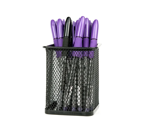 Set kleur pennen — Stockfoto
