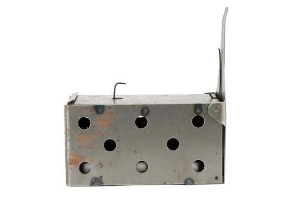 Metal mousetrap — Stock Photo, Image