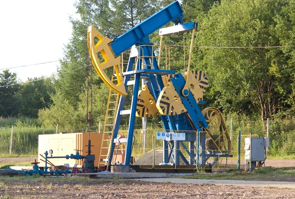 Work of oil pump — Stock Photo, Image