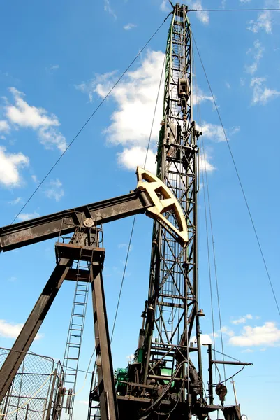 Lavoro dell'industria petrolifera — Foto Stock