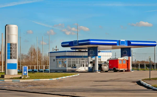 Posto de gasolina — Fotografia de Stock