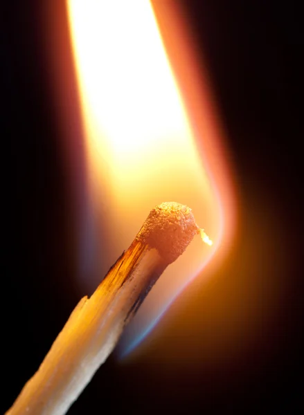 Ignition of match — Stock Photo, Image