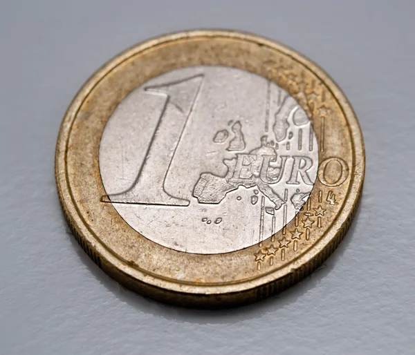 One euro coin — Stock Photo, Image