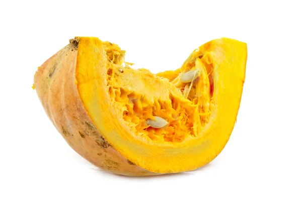 Pedazo de calabaza aislado —  Fotos de Stock