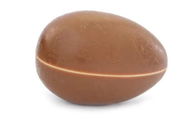 Ovo de chocolate único — Fotografia de Stock