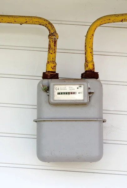 Gas meter — Stock Photo, Image