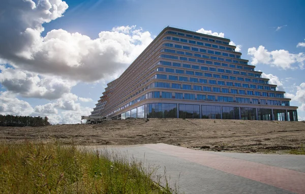 Construction Golebiewski Hotel Pobierowo Poland Baltic Sea — Stock Photo, Image