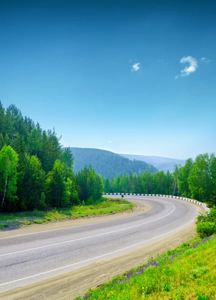 山区道路 — 图库照片