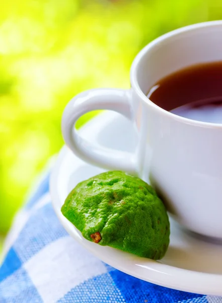 Κόμη γκρι τσάι με περγαμόντο — Φωτογραφία Αρχείου