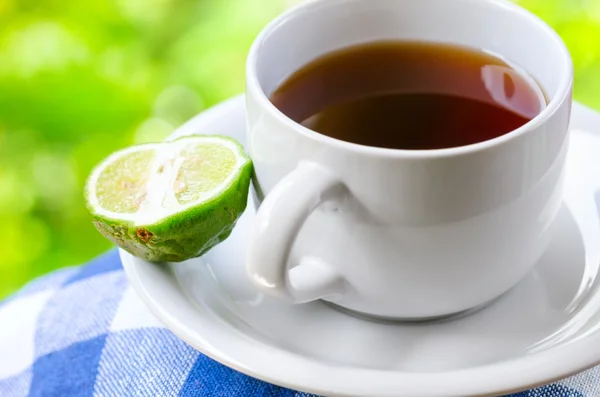 Tè Earl Grey con bergamotto — Foto Stock