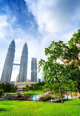 klcc bölgesinde kuala Lumpur Şehir Merkezi