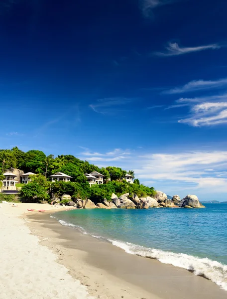 Bela paisagem tropical. Samui Island, Tailândia — Fotografia de Stock