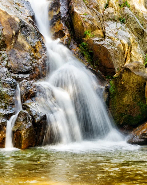 Hin lad waterfall. koh samui, Tajlandia — Zdjęcie stockowe