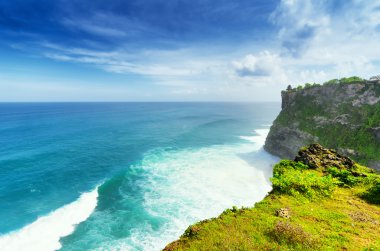 uluwatu Tapınağı, bali, Endonezya, sahil
