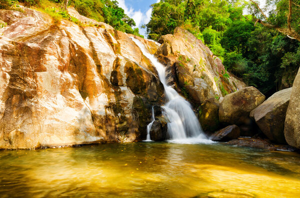 Hin Lad Waterfall. Koh Samui, Thailand