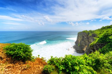 uluwatu Tapınağı, bali, Endonezya, sahil