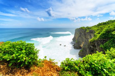uluwatu Tapınağı, bali, Endonezya, sahil