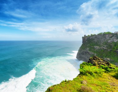 uluwatu Tapınağı, bali, Endonezya, sahil