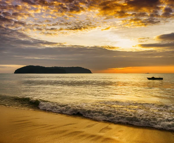 Himmel und Meer bei Sonnenuntergang — Stockfoto