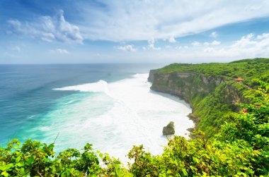uluwatu Tapınağı, bali, Endonezya, sahil