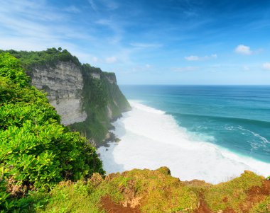 uluwatu Tapınağı, bali, Endonezya, sahil