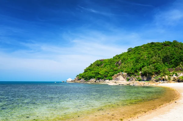 Gyönyörű trópusi tájra. Samui island, Thaiföld — Stock Fotó